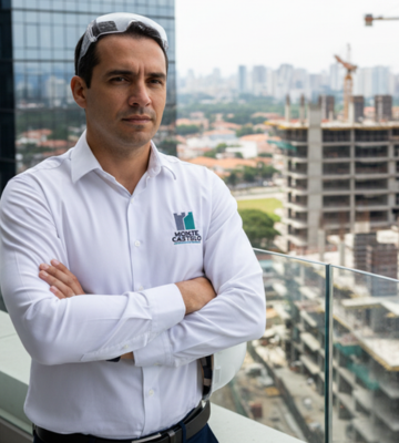 Equipe Monte Castelo Engenharia em obra
